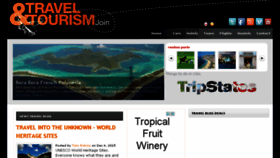 What Etravelblog.com website looked like in 2015 (8 years ago)