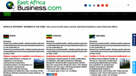 What Eastafricabusiness.com website looked like in 2015 (8 years ago)