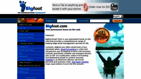 What Ef.bigfoot.com website looked like in 2015 (8 years ago)