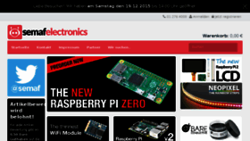 What Electronics.semaf.at website looked like in 2015 (8 years ago)