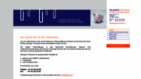 What Erlanger-treuhand.ch website looked like in 2015 (8 years ago)