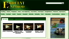 What Erdelyinimrod.ro website looked like in 2015 (8 years ago)