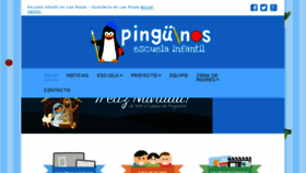 What Escuelainfantilpinguinos.com website looked like in 2015 (8 years ago)