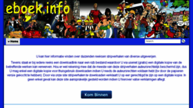 What Eboek.info website looked like in 2015 (8 years ago)