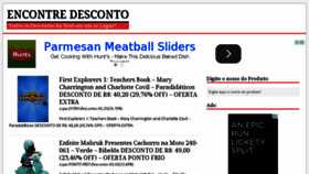 What Encontredesconto.com.br website looked like in 2015 (8 years ago)