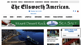 What Ellsworthmaine.com website looked like in 2015 (8 years ago)