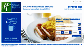 What Expressstirling.co.uk website looked like in 2016 (8 years ago)