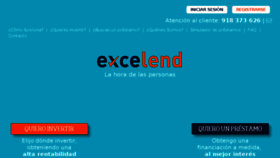 What Excelend.com website looked like in 2016 (8 years ago)
