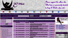 What E-witch.com website looked like in 2016 (8 years ago)