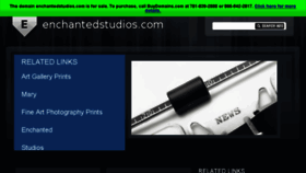 What Enchantedstudios.com website looked like in 2016 (9 years ago)