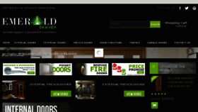 What Emeralddoors.co.uk website looked like in 2016 (8 years ago)