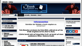 What E-book-ratgeber.eu website looked like in 2016 (8 years ago)