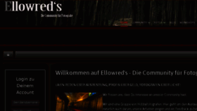 What Ellowred.de website looked like in 2016 (8 years ago)