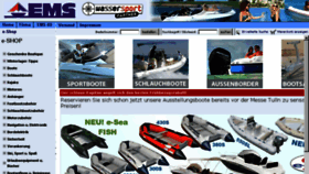 What Ems-marine.com website looked like in 2016 (8 years ago)