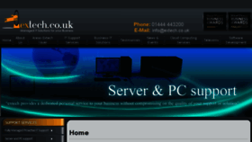 What Extech.co.uk website looked like in 2016 (8 years ago)