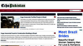 What Echopakistan.com website looked like in 2016 (8 years ago)