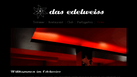 What Edelweiss36.com website looked like in 2016 (8 years ago)