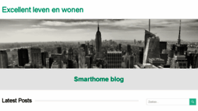 What Excellentlevenenwonen.nl website looked like in 2016 (8 years ago)