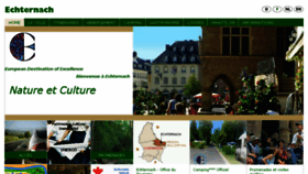 What Echternach-tourist.lu website looked like in 2016 (8 years ago)