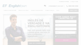 What Englishtown.com.br website looked like in 2016 (8 years ago)