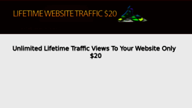 What Etrafficforever.com website looked like in 2016 (8 years ago)