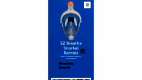 What Ezbreathesnorkel.com website looked like in 2016 (8 years ago)