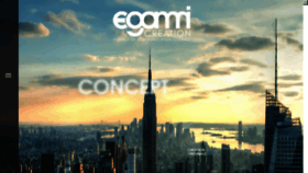 What Egami-creation.com website looked like in 2016 (8 years ago)