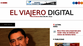 What Elviajero.com.do website looked like in 2016 (8 years ago)