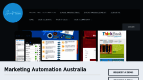 What E-newsletter.com.au website looked like in 2016 (8 years ago)