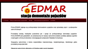 What Edmar-kasacja.pl website looked like in 2016 (8 years ago)