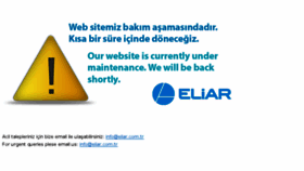 What Eliar.com.tr website looked like in 2016 (8 years ago)