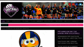 What Eastsidevb.leaguer.org website looked like in 2016 (9 years ago)