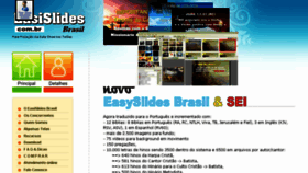 What Easislides.com.br website looked like in 2016 (8 years ago)