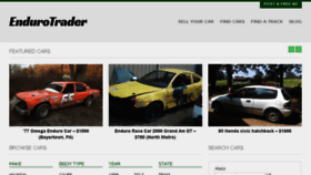 What Endurotrader.com website looked like in 2016 (8 years ago)