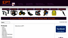 What Ept-irl.com website looked like in 2016 (9 years ago)