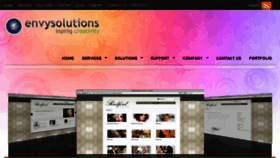 What Envysolutions.co.uk website looked like in 2016 (8 years ago)