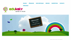What Edukely.mg website looked like in 2016 (8 years ago)