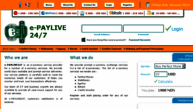 What Epaylive247.net website looked like in 2016 (8 years ago)