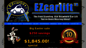 What Ezcarlift.com website looked like in 2016 (8 years ago)