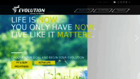 What Evolutionadvance.com website looked like in 2016 (8 years ago)
