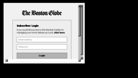 What Epaper.bostonglobe.com website looked like in 2016 (8 years ago)