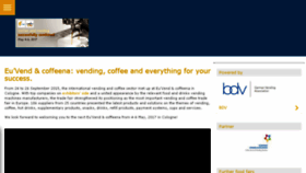 What Euvend-coffeena.com website looked like in 2016 (8 years ago)