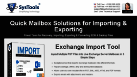 What Exchangeimport.com website looked like in 2016 (8 years ago)