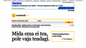 What Emateab.ee website looked like in 2016 (8 years ago)