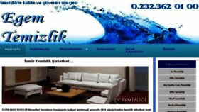 What Egemtemizlik.com website looked like in 2016 (8 years ago)