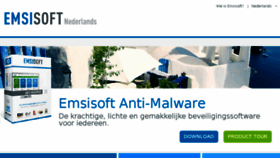 What Emsisoft.nl website looked like in 2016 (8 years ago)