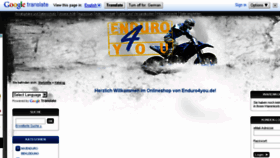 What Enduro4you.de website looked like in 2016 (8 years ago)