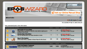 What Eposwizard.co.uk website looked like in 2016 (8 years ago)