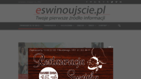 What Eswinoujscie.pl website looked like in 2016 (8 years ago)