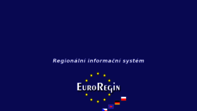 What Euroregin.cz website looked like in 2016 (8 years ago)